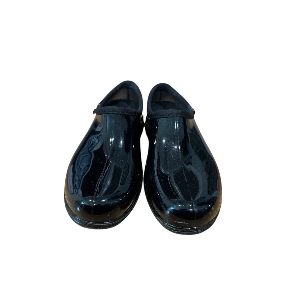 Sloggers Shoes Womens 9 Black Waterproof Slip-on Rain Garden Snow Comfort